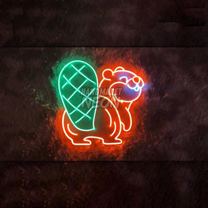 Beaver Led Neon Sign For Room Led Decor | Shineneon