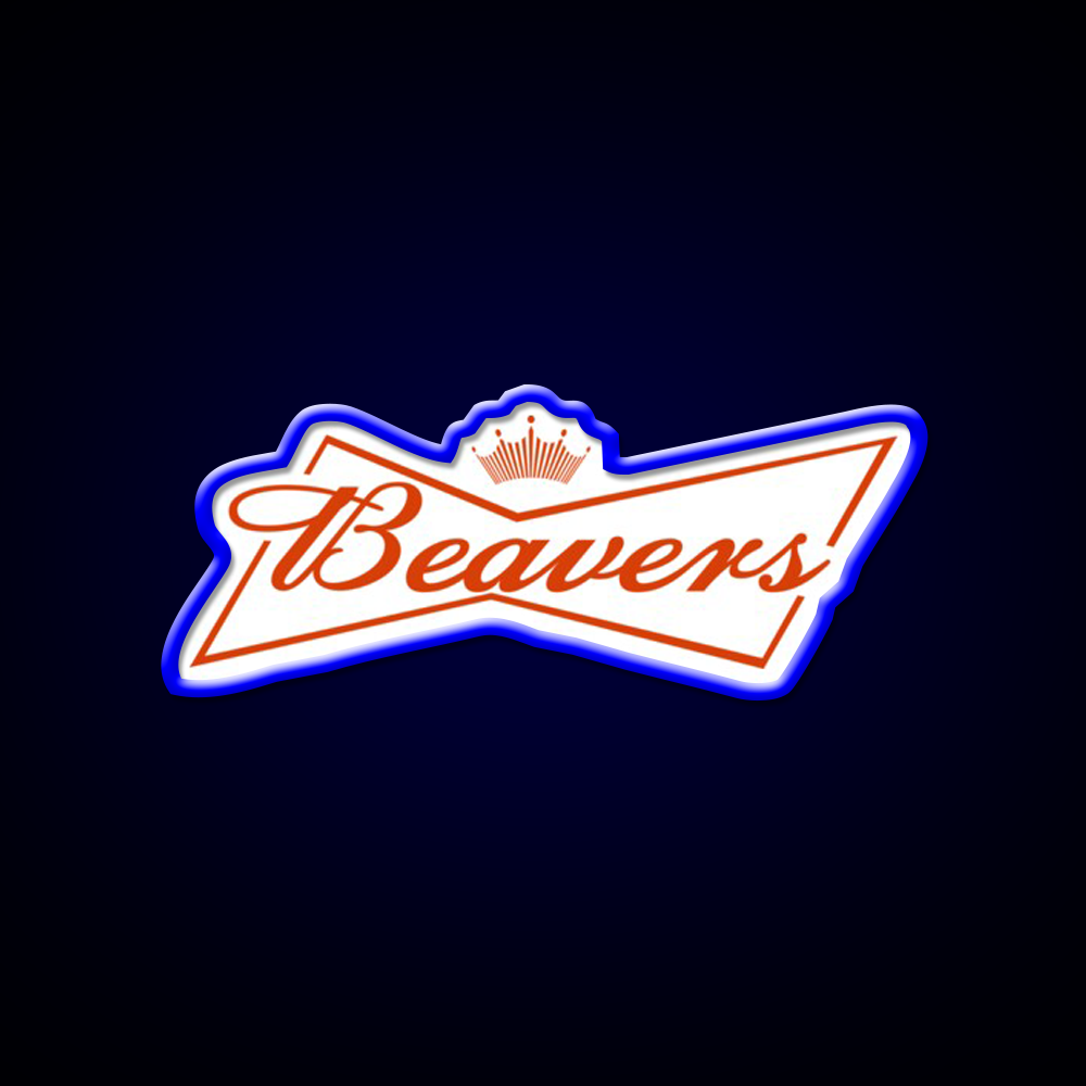 Beavers Beer Bar Decor Led Neon Sign Rgb Color - LED neon sign view 5