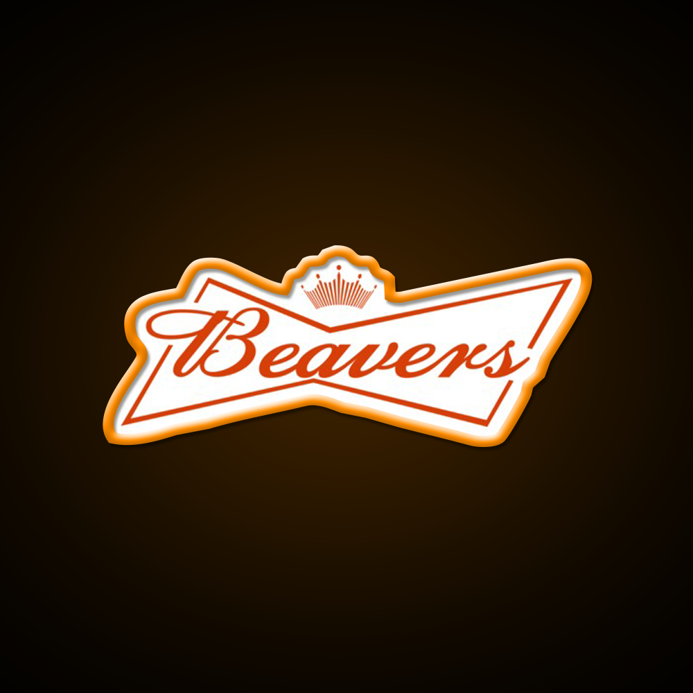 Beavers Beer Bar Decor Led Neon Sign Rgb Color - LED neon sign view 6