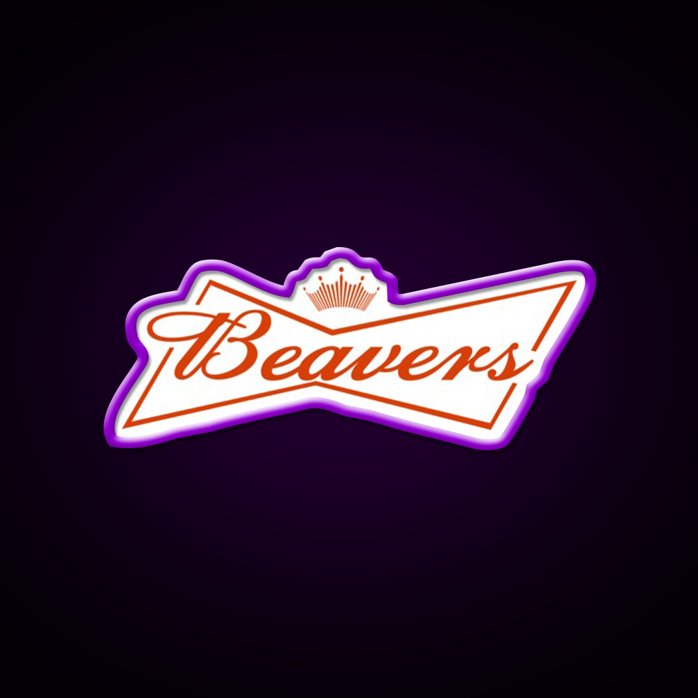Beavers Beer Bar Decor Led Neon Sign Rgb Color - LED neon sign view 9