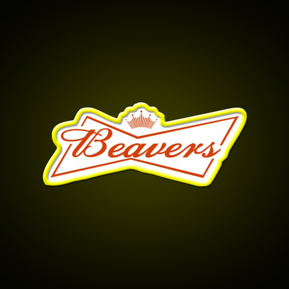 Beavers Beer Bar Decor Led Neon Sign Rgb Color - LED neon sign view 7