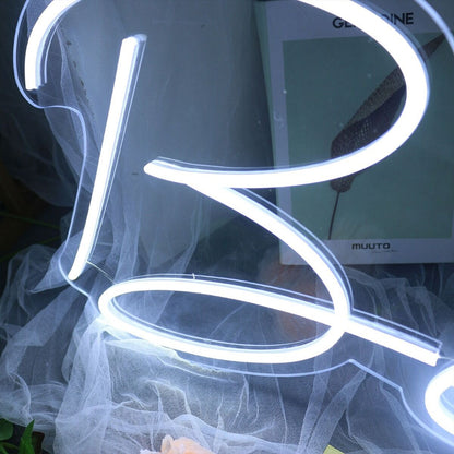 Beck White Neon Sign | Shineneon