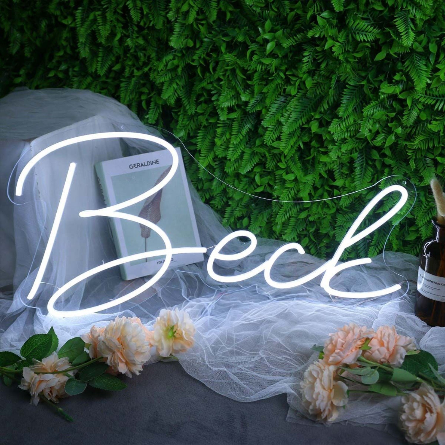 Beck White Neon Sign | Shineneon