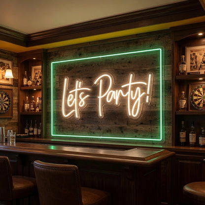 Bed All LED Neon Sign - 03 Real Lifestyle Scene
