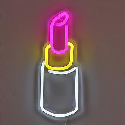 Bedroom Beauty Salon The Multi Color Lipstick Wall Led Neon Sign | Shineneon
