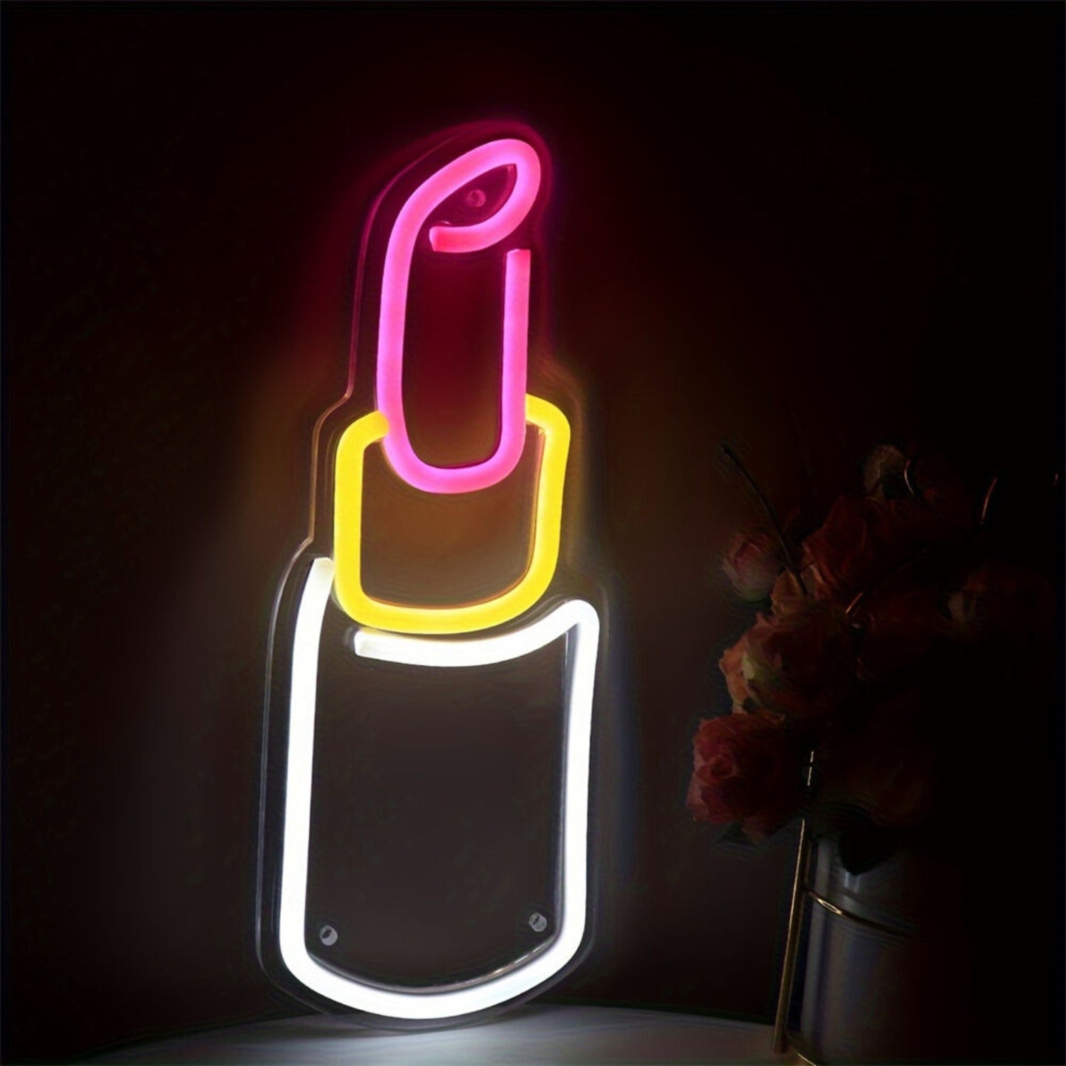 Bedroom Beauty Salon The Multi Color Lipstick Wall Led Neon Sign | Shineneon