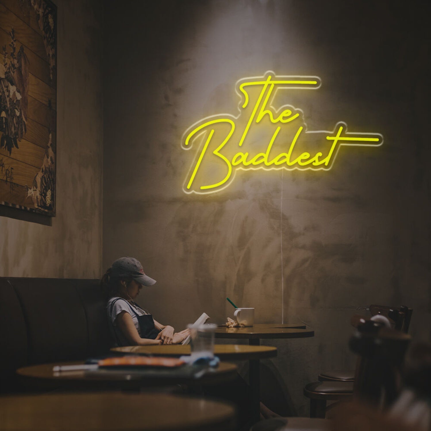 Bedroom Office Or Gaming Space With The Baddest Led Neon Sign | Shineneon