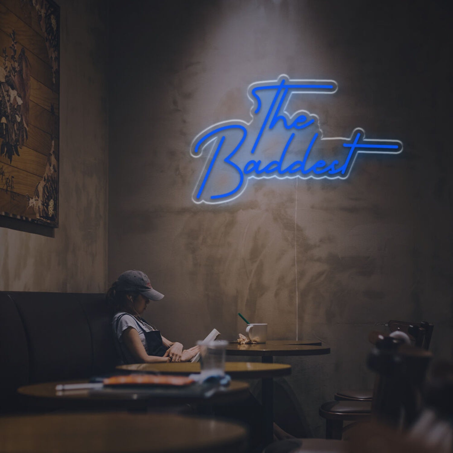 Bedroom Office Or Gaming Space With The Baddest Led Neon Sign | Shineneon