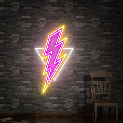 Bedroom Party Lightning Led Neon Sign Wall Decor - Shineneon