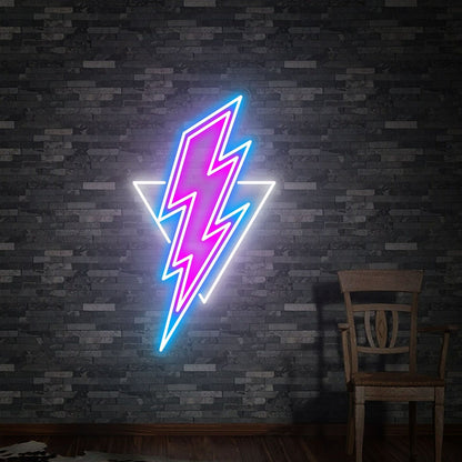 Bedroom Party Lightning Led Neon Sign Wall Decor - Shineneon