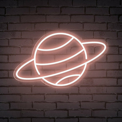 Bedroom Party Whimsical Planet Cute Space Led Neon Sign - Shineneon