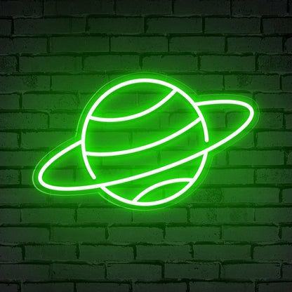 Bedroom Party Whimsical Planet Cute Space Led Neon Sign - Shineneon