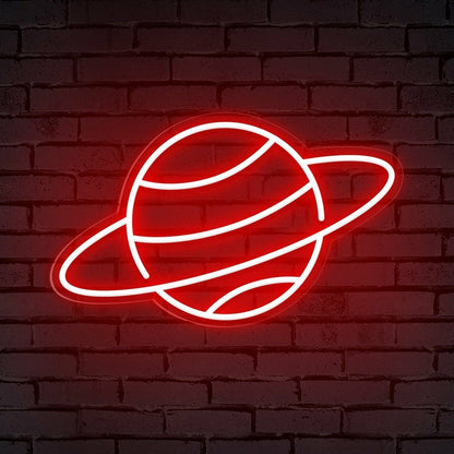 Bedroom Party Whimsical Planet Cute Space Led Neon Sign - Shineneon