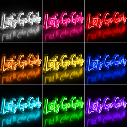 Bedroom Wall Art LED Neon Sign Home Art color grid