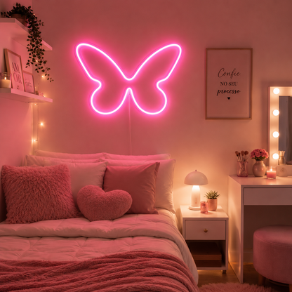 Bedroom Wall Decor Accent Art LED Neon Sign Home Art main product image