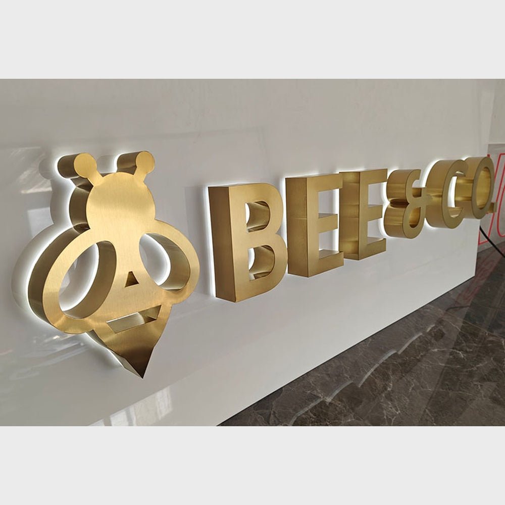 Bee Co 3D Backlit Channel Letters Led Light Sign - Shineneon