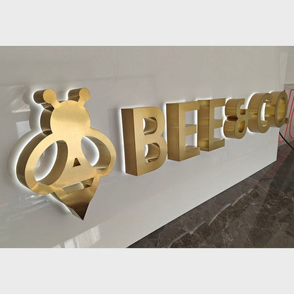 Bee Co 3D Backlit Channel Letters Led Light Sign - Shineneon
