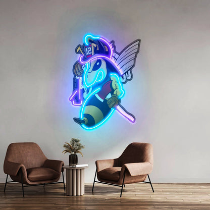 Bee Firefighters Led Neon Sign Light Custom Led Signs - Shineneon