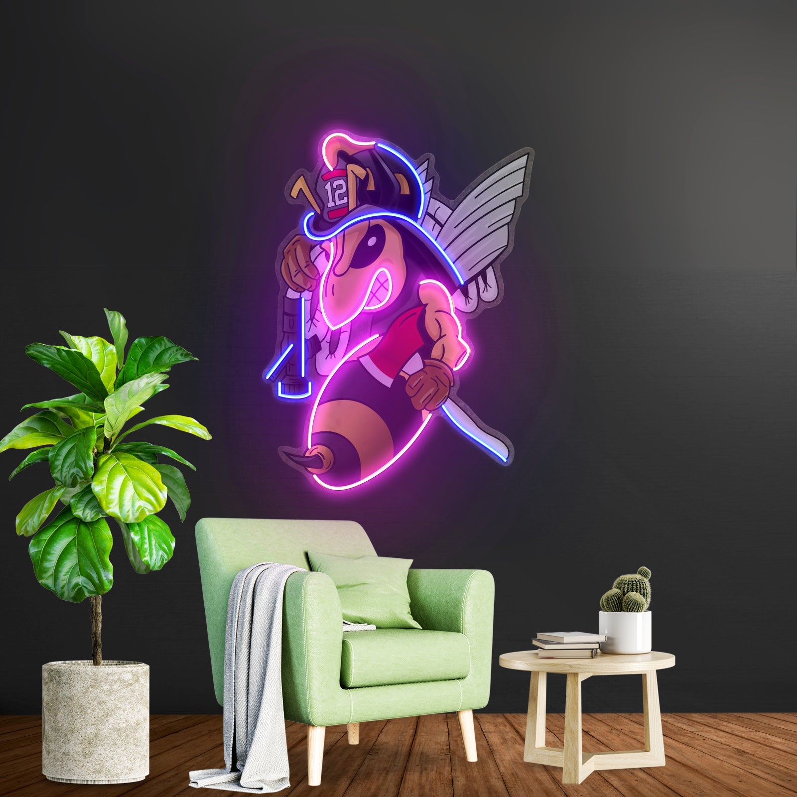 Bee Happy Mental Health Neon Signs - Shineneon