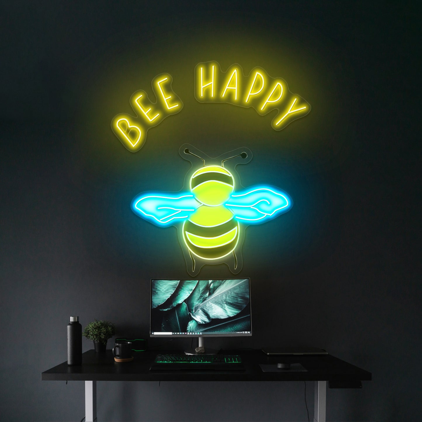 Bee Happy - Mental Health Neon Signs