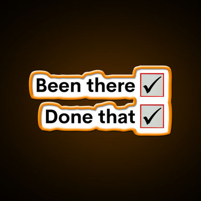 Been There Done That Man Cave Bar Led Neon Sign Rgb Color