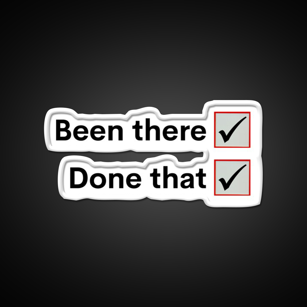 Been There Done That Man Cave Bar Led Neon Sign Rgb Color