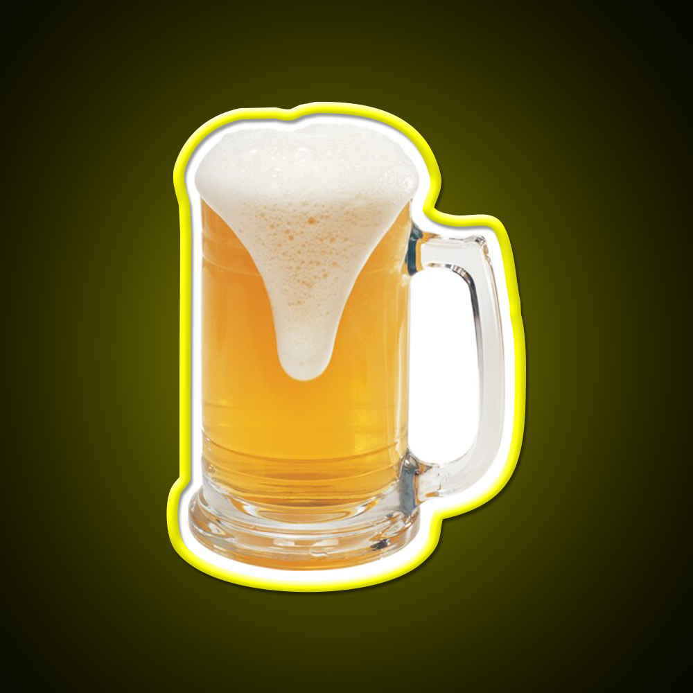 Beer A Pint Of Beer Bar Decor Led Neon Sign Rgb Color - LED neon sign view 7
