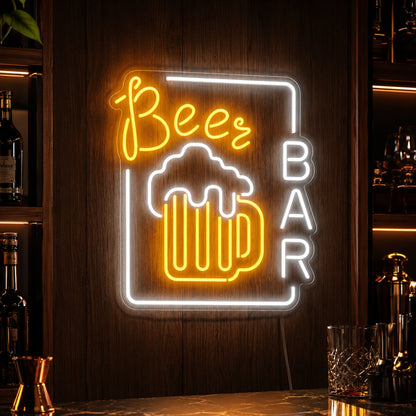 Beer Bar Bottle Shelf Neon Sign LED Neon Sign high-converting product image
