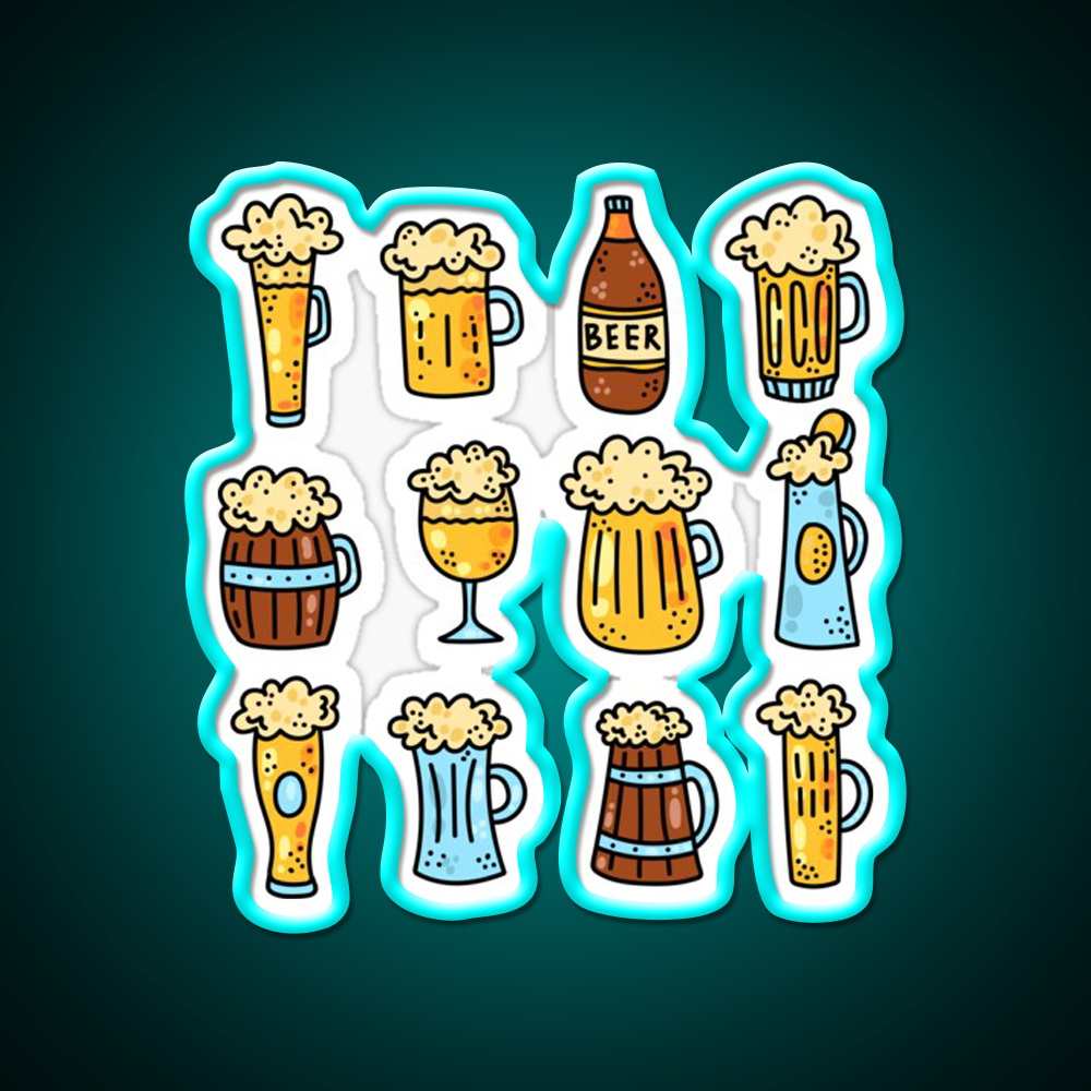 Beer Bar Decor Led Neon Sign Business Led Sign Rgb Color