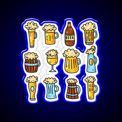 Beer Bar Decor Led Neon Sign Business Led Sign Rgb Color - LED neon sign view 5