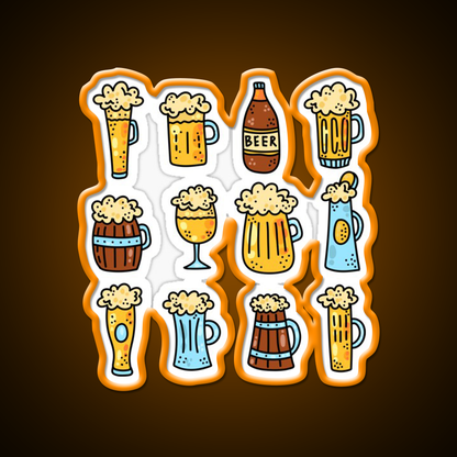 Beer Bar Decor Led Neon Sign Business Led Sign Rgb Color - LED neon sign view 6