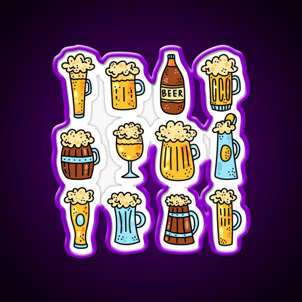 Beer Bar Decor Led Neon Sign Business Led Sign Rgb Color - LED neon sign view 9
