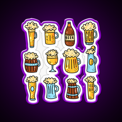 Beer Bar Decor Led Neon Sign Business Led Sign Rgb Color - LED neon sign view 9