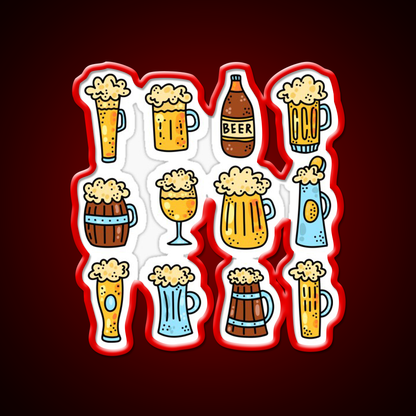 Beer Bar Decor Led Neon Sign Business Led Sign Rgb Color - LED neon sign view 10