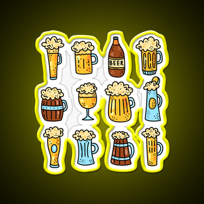 Beer Bar Decor Led Neon Sign Business Led Sign Rgb Color - LED neon sign view 7