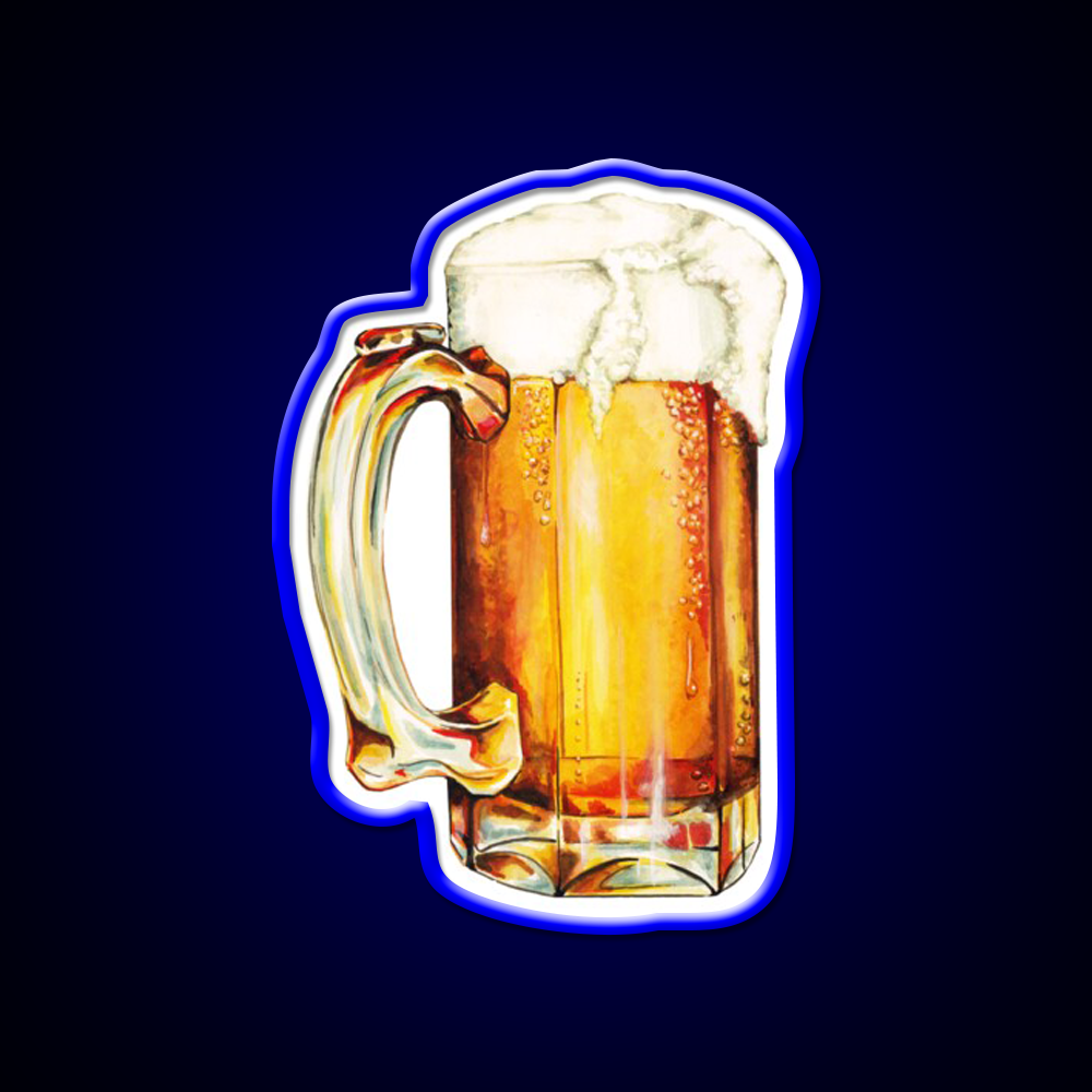 Beer Bar Decor Led Neon Sign Business Neon Sign Rgb Color - Size and dimension reference