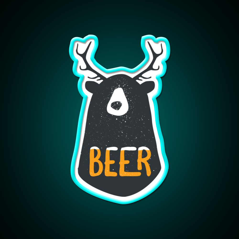 Beer Bar Decor Led Neon Sign Home Bar Decor Rgb Color - Size and dimension reference