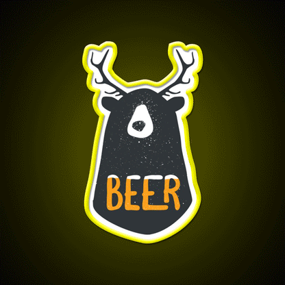 Beer Bar Decor Led Neon Sign Home Bar Decor Rgb Color - Custom LED neon sign front view