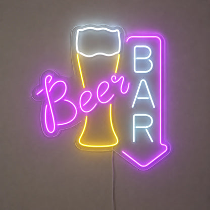 Beer Bar Tables Neon Sign LED Neon Sign main product image