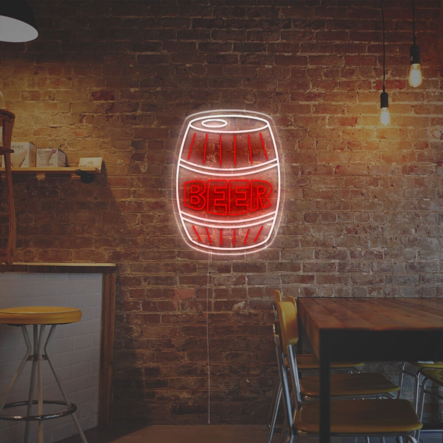Beer Barrel Led Neon Sign | Shineneon
