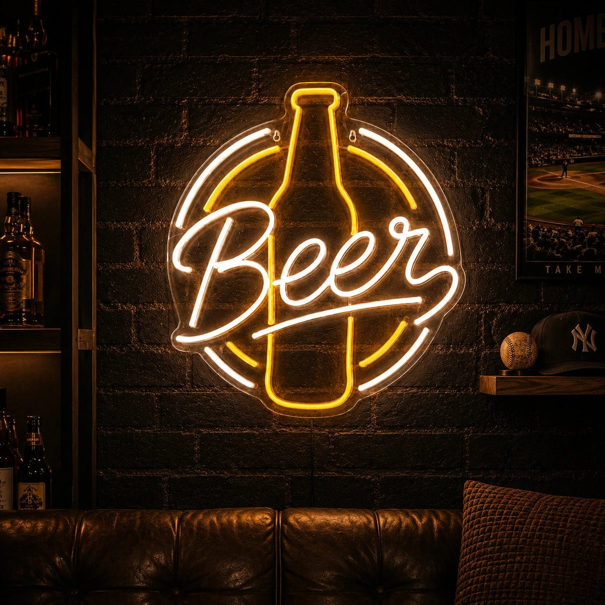 Beer Bottle LED Neon Sign - Shineneon