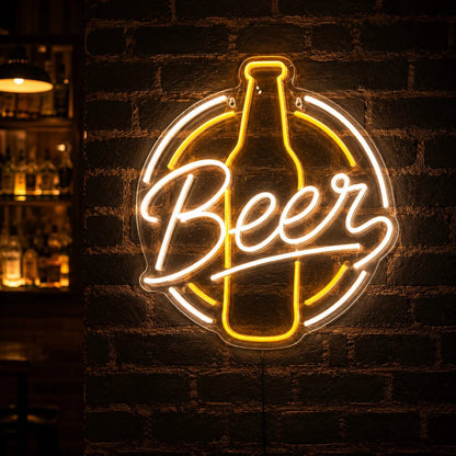 Beer Bottle LED Neon Sign - Shineneon