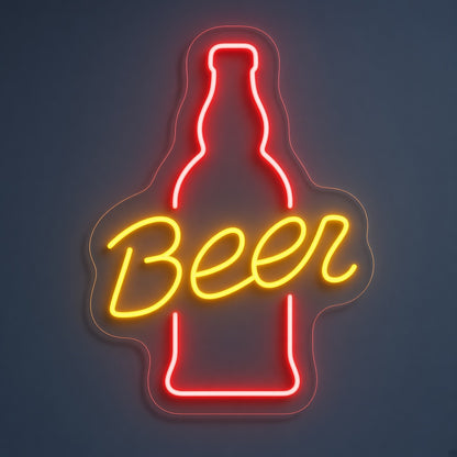 Beer Bottle LED Neon Sign