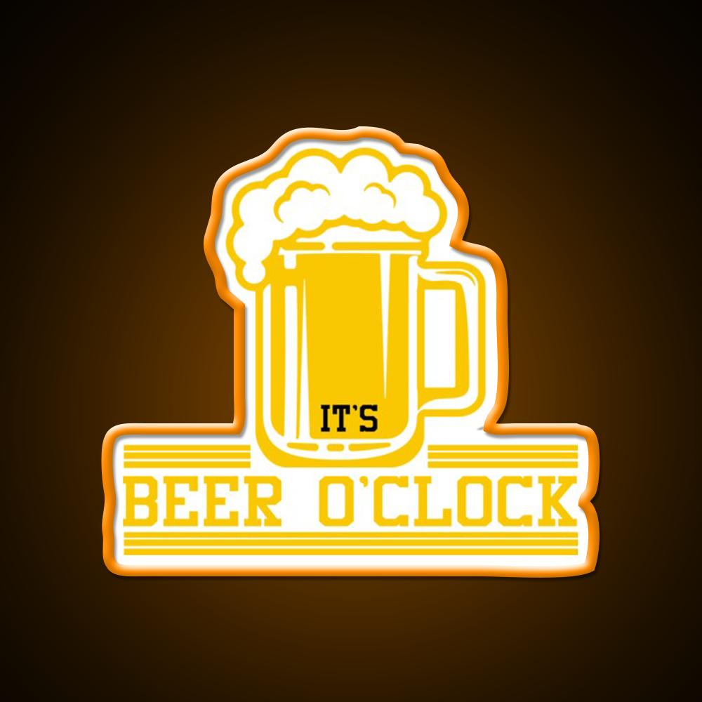 Beer Brew Beer Lover Beverage Saying Gift Beer Bar Decor Led Neon Sign Rgb Color - LED neon sign view 6