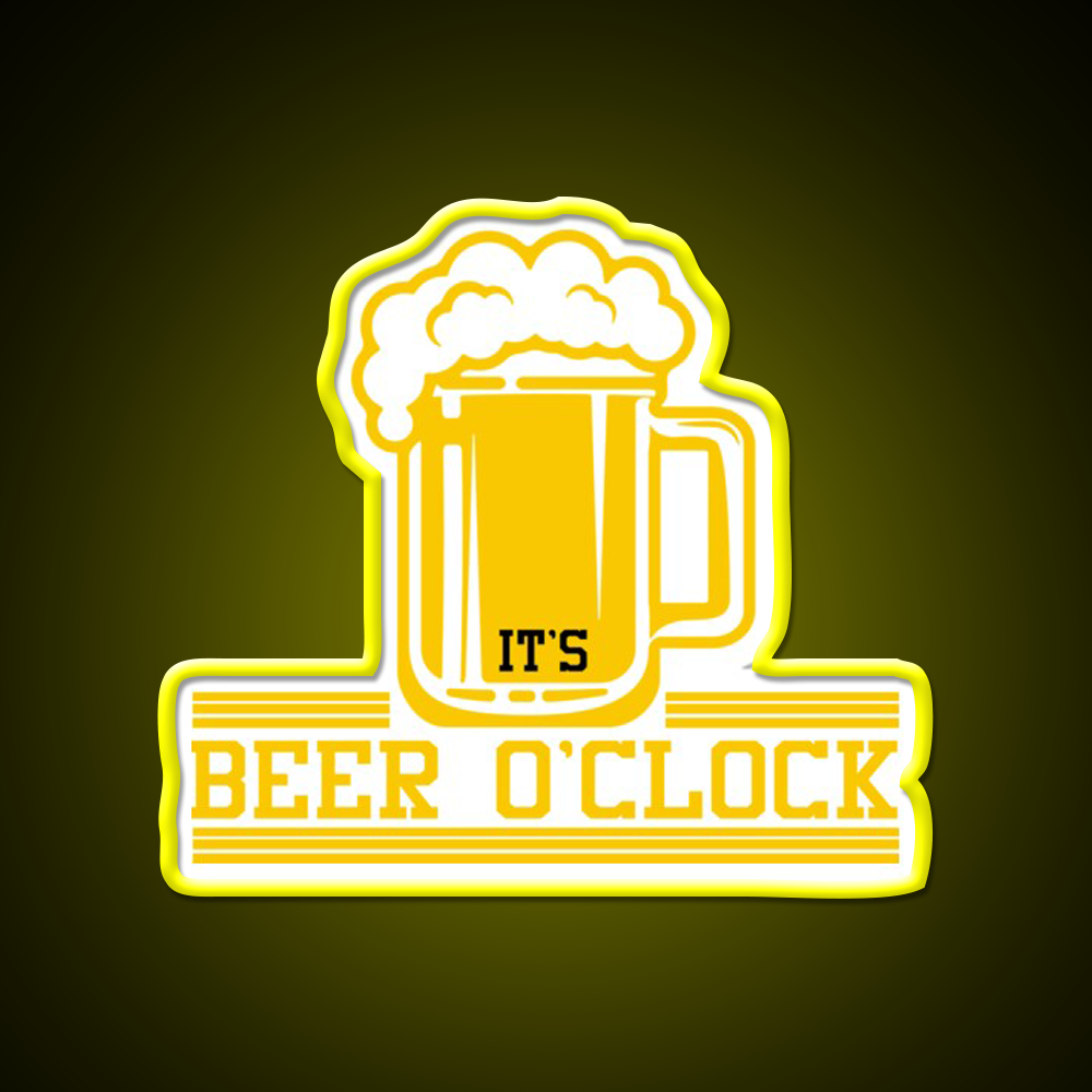 Beer Brew Beer Lover Beverage Saying Gift Beer Bar Decor Led Neon Sign Rgb Color - LED neon sign view 7