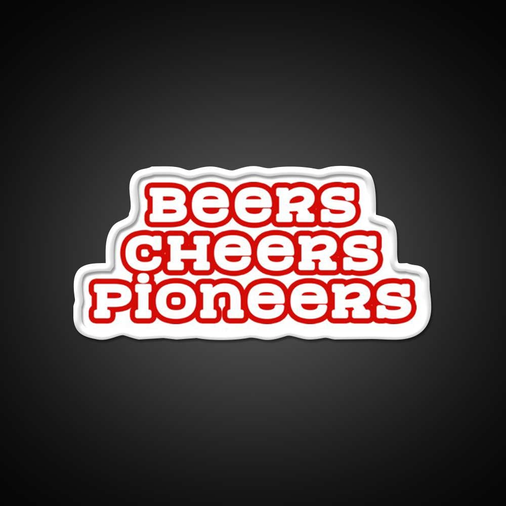 Beer Cheers Pioneers Beer Bar Decor Led Neon Sign Rgb Color - LED neon sign view 11