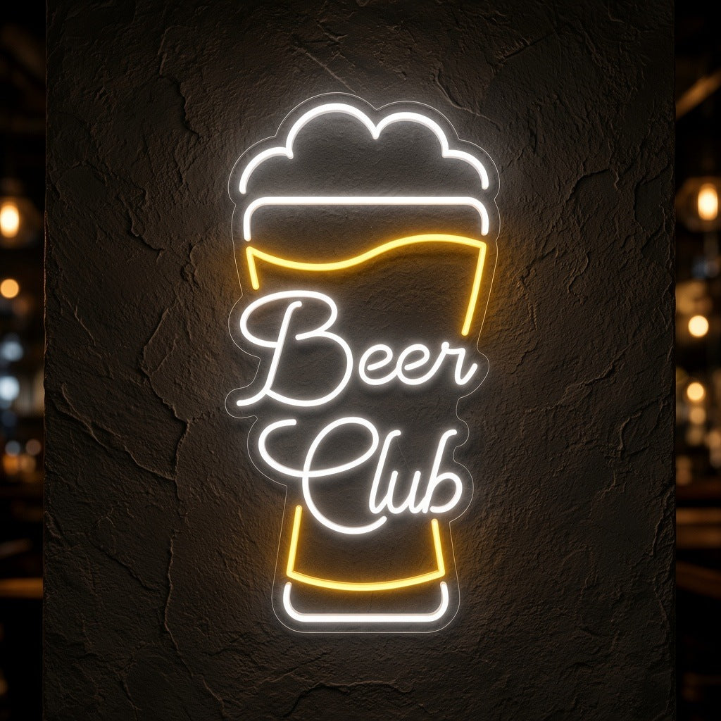 Beer Club LED Neon Sign