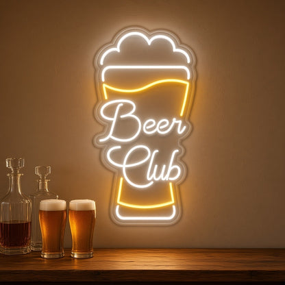 Beer Club LED Neon Sign