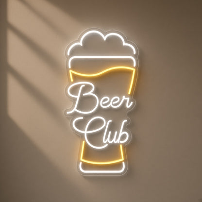 Beer Club LED Neon Sign