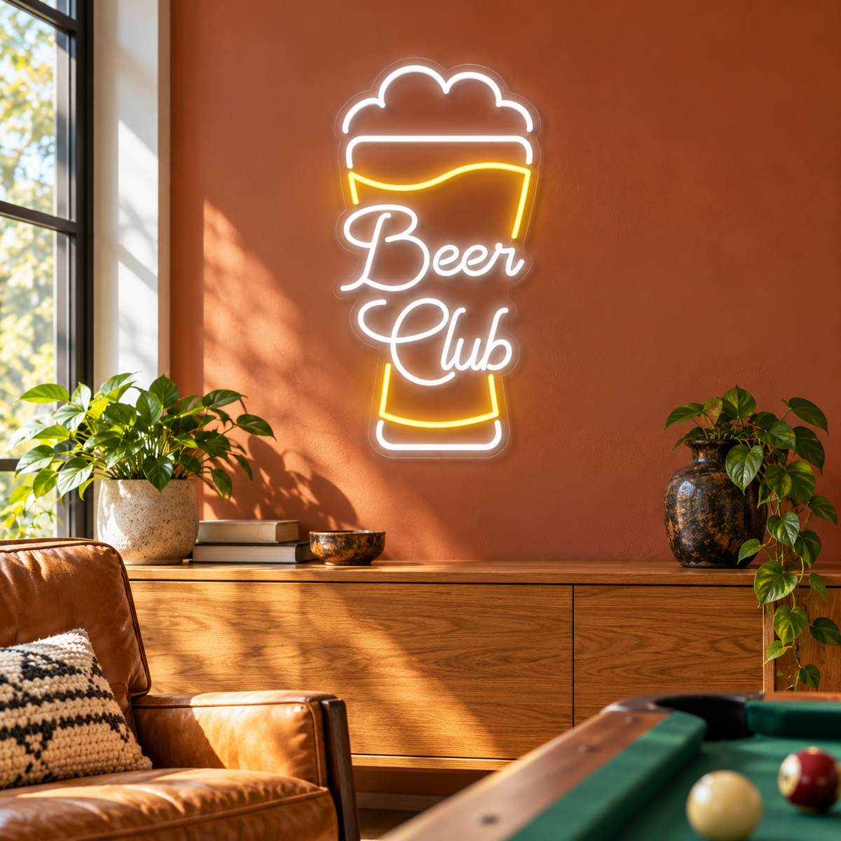 Beer Club LED Neon Sign